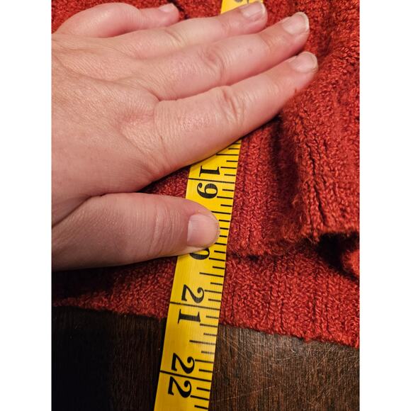 OVERSIZED BURNT ORANGE SWEATER FROM HOLLISTER SIZE XS - Picture 8 of 8